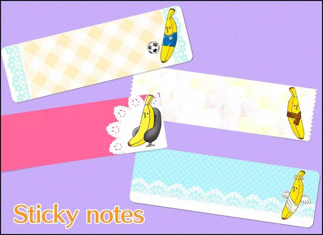 Sticky note BANAO screenshot