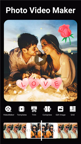 Photo Video Maker with Song screenshot