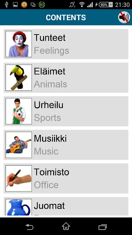 Learn Finnish - 50 languages screenshot