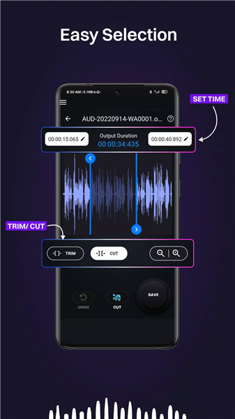 MP3 Cutter, Converter & Merger screenshot