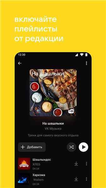 VK Music: playlists & podcasts screenshot