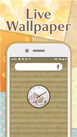 Dog Analog-Clocks Widget screenshot