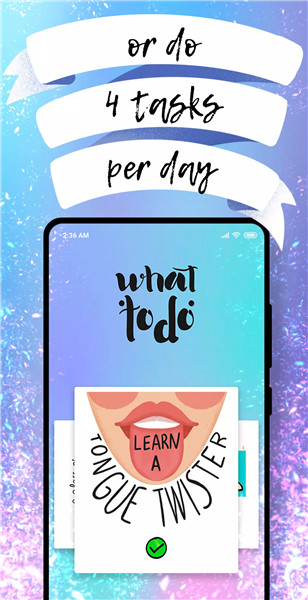 What To Do - daily good ideas screenshot