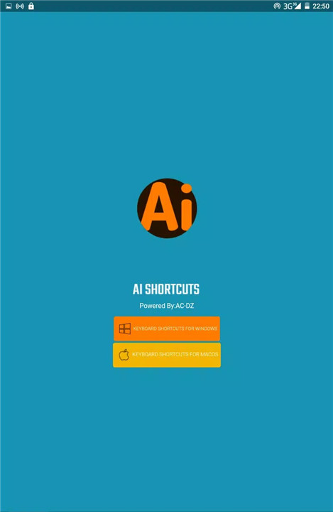 illustrator shortcuts screenshot