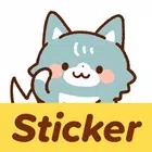 Korean Stickers Wolf & Animals