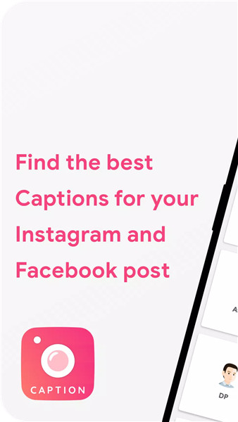 Caption for Social Media Photo screenshot