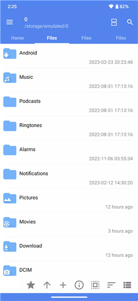 FV File Manager screenshot