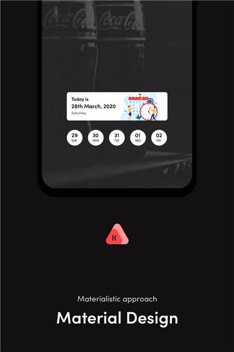 Abstract KWGT screenshot