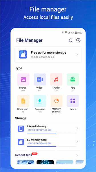 File Manager – My Files screenshot