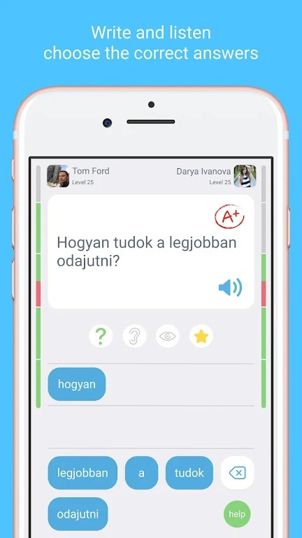 Learn Hungarian - LinGo Play screenshot