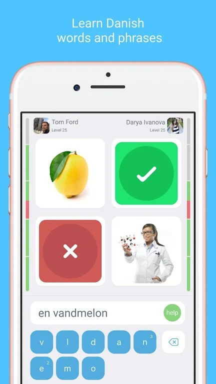 Learn Danish with LinGo Play screenshot