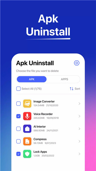 Uninstall Apps & Apk screenshot