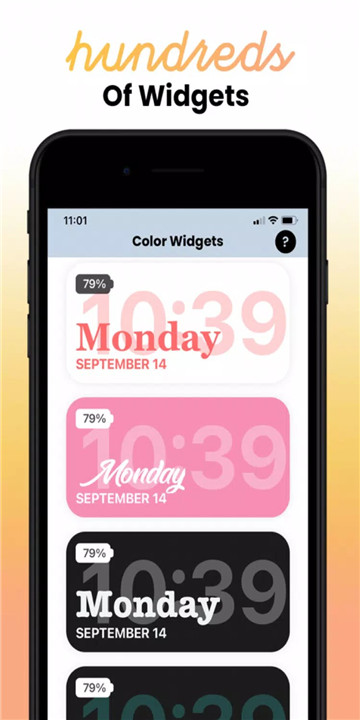 Color Widgets screenshot