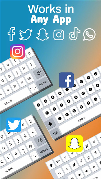 Font Keyboard screenshot