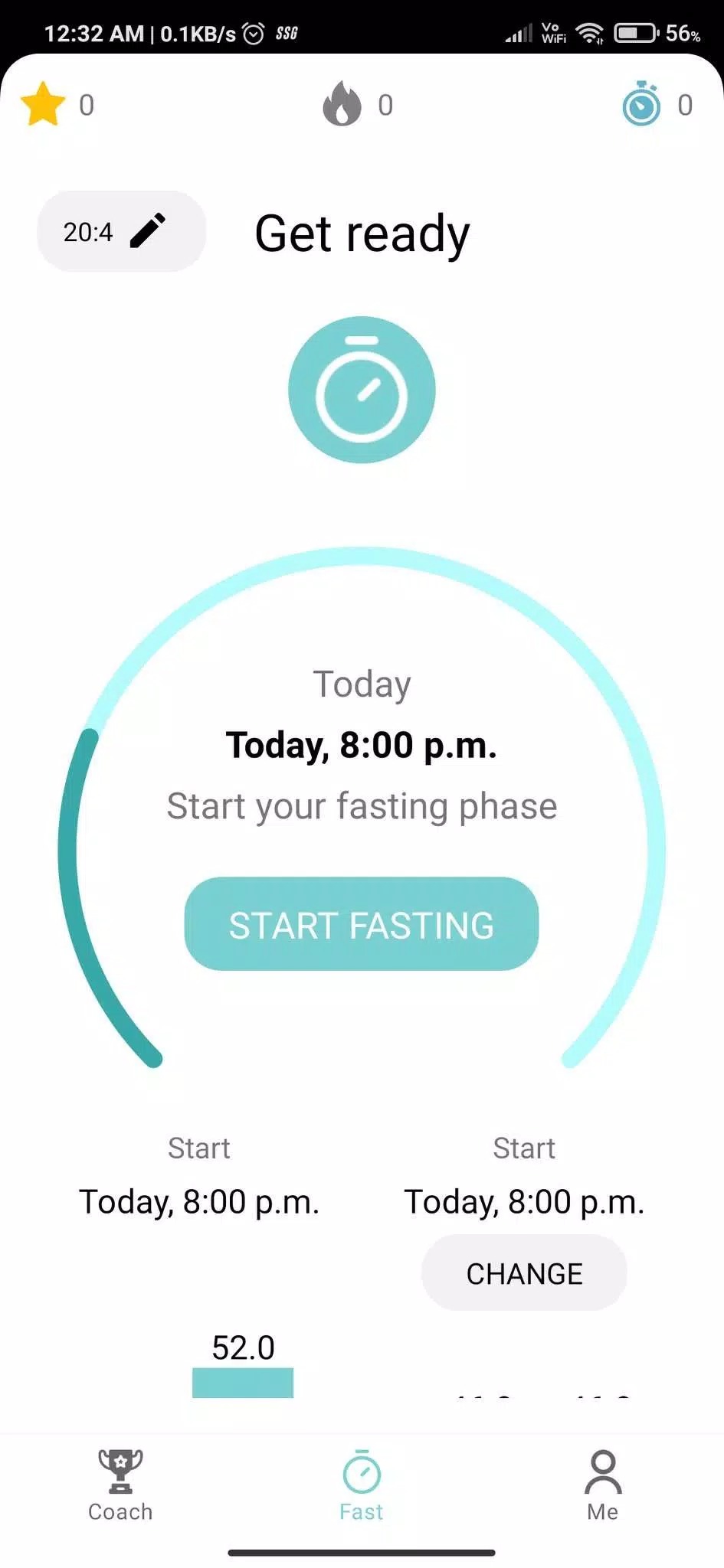 Fasting App screenshot