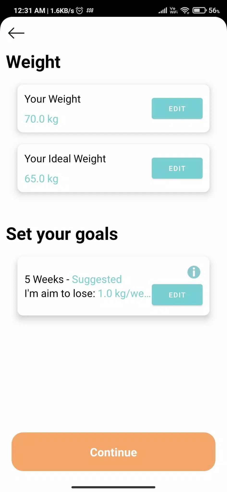 Fasting App screenshot