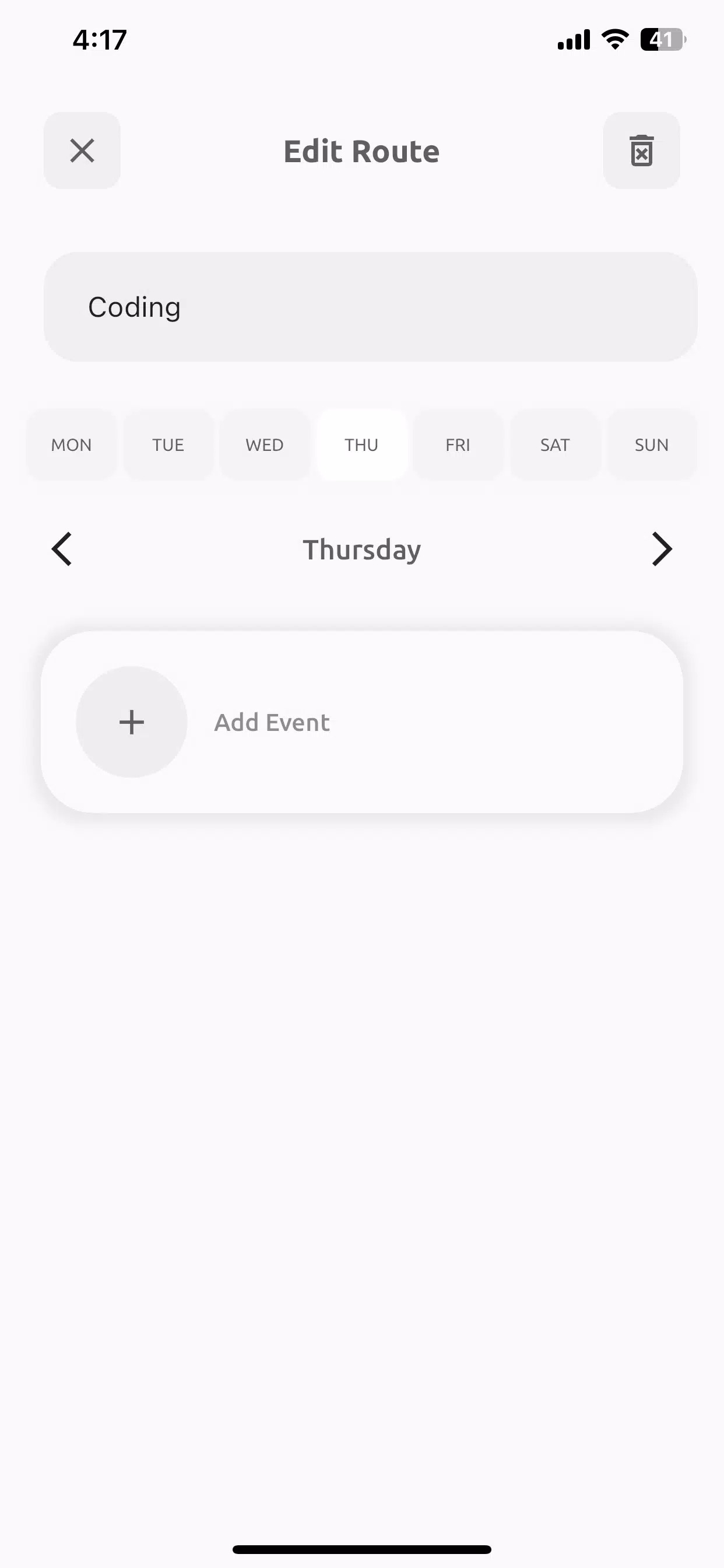 Habit Tracker App screenshot