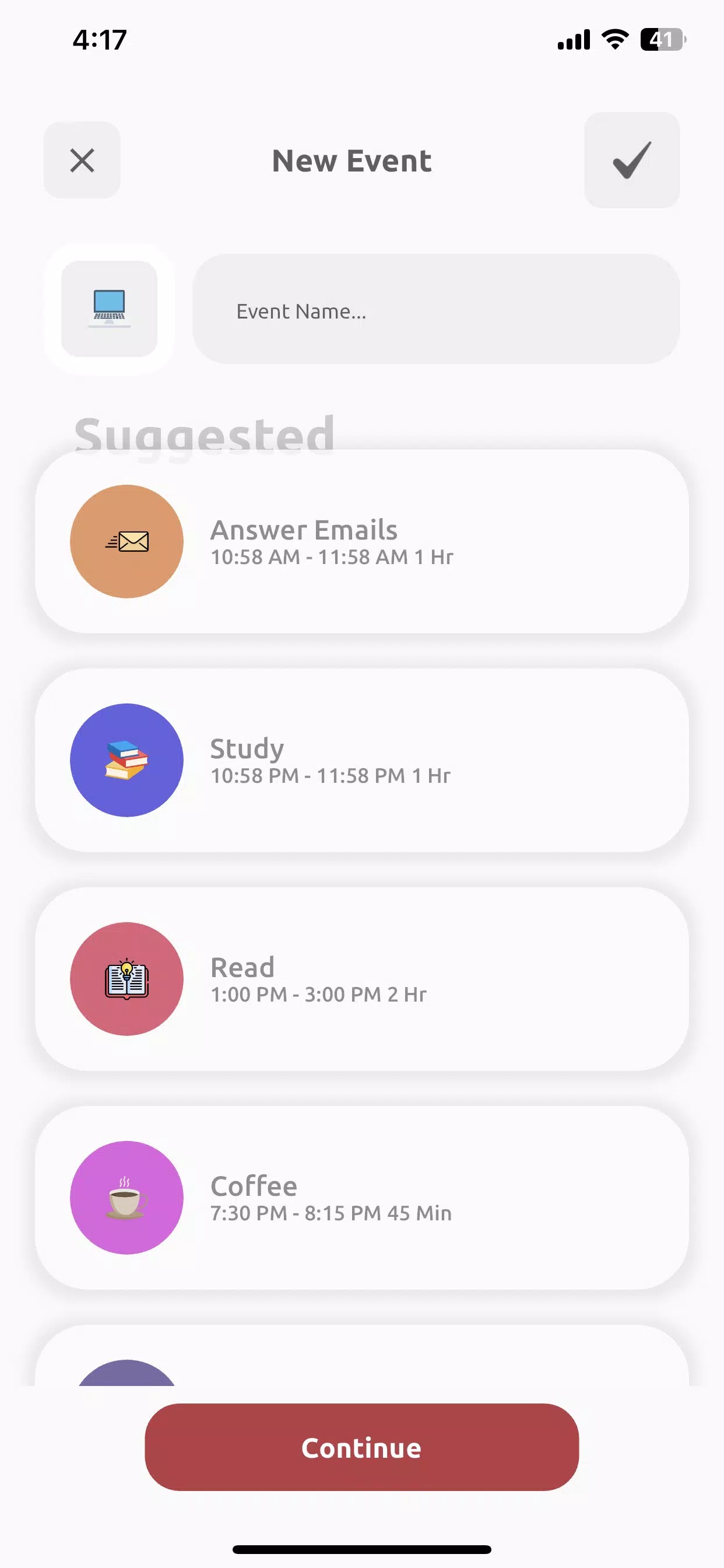 Habit Tracker App screenshot