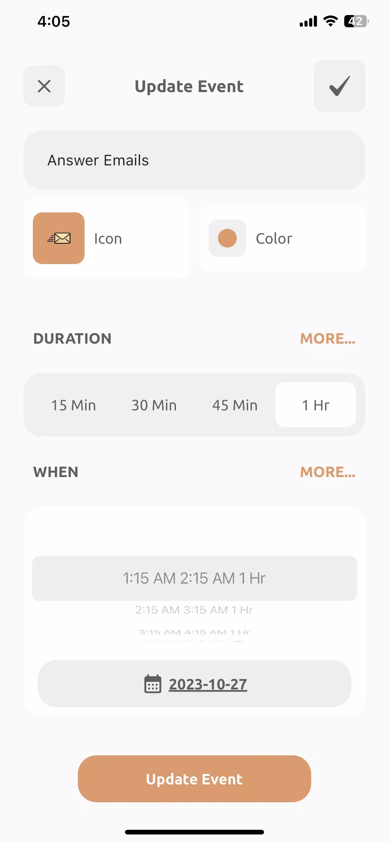 Habit Tracker App screenshot