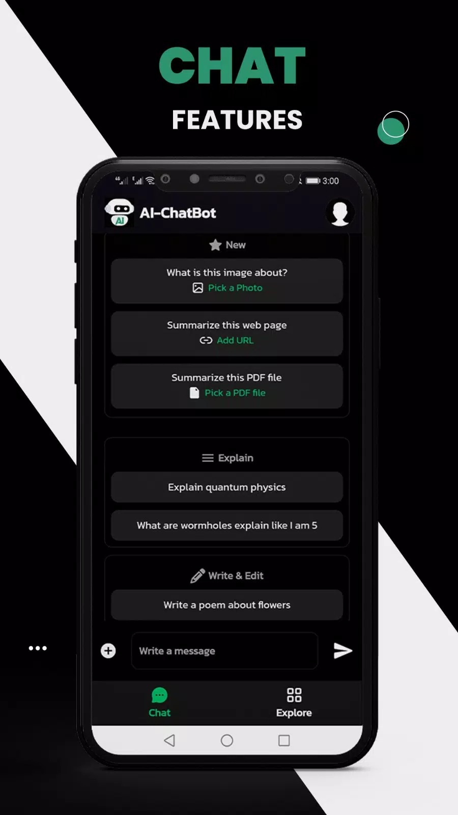 AI chatbot - Ask anything screenshot