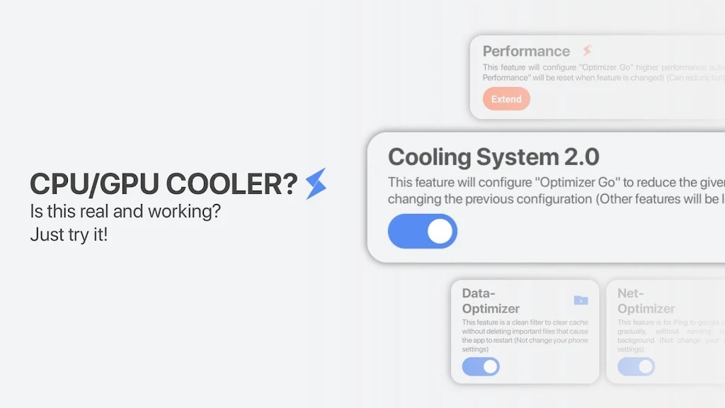 Optimizer Go - Game Booster screenshot