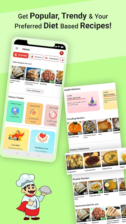 Indian Food Recipes Offline screenshot