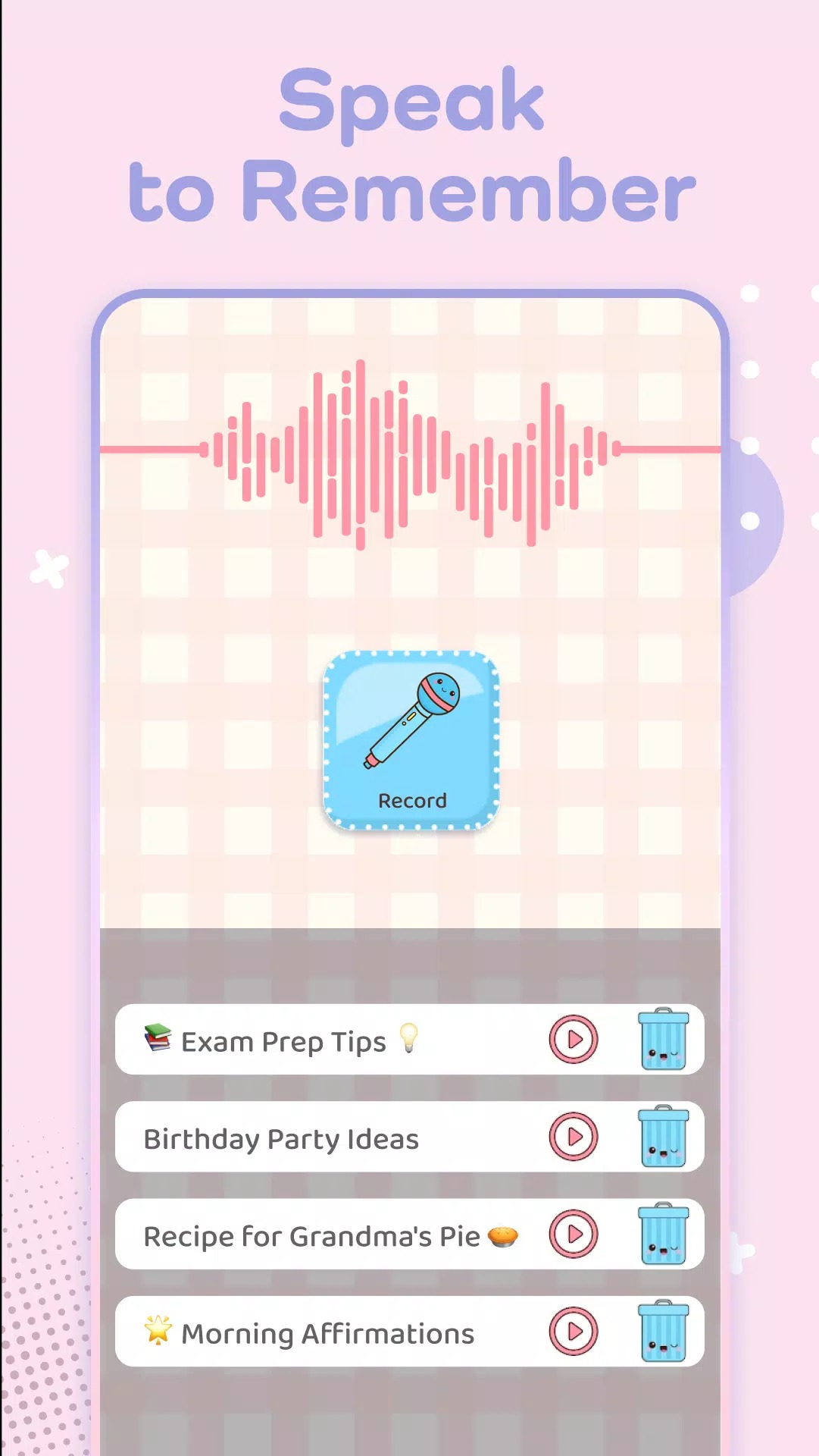 Niki: Cute Notes App screenshot