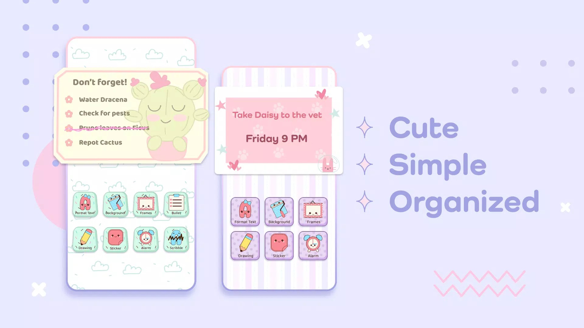 Niki: Cute Notes App screenshot