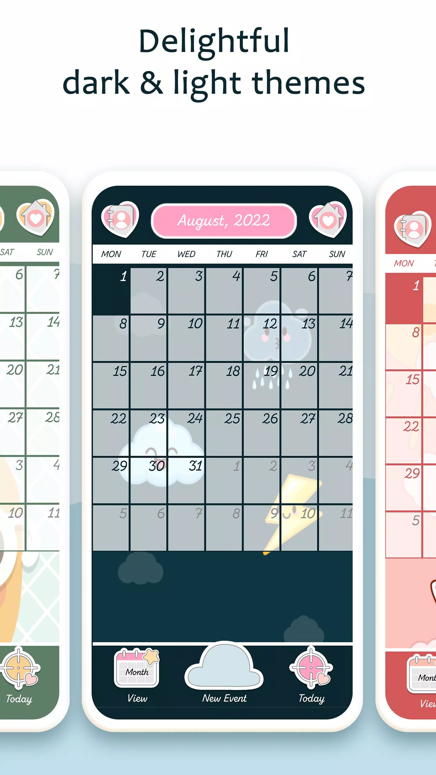 Cute Calendar & Daily Planner screenshot