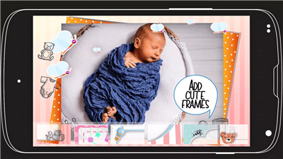 Baby Story Photo Editor App screenshot