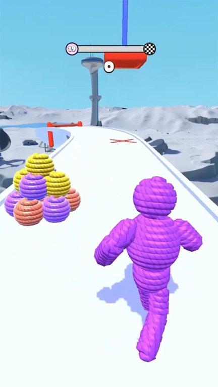 Rope-Man Run screenshot