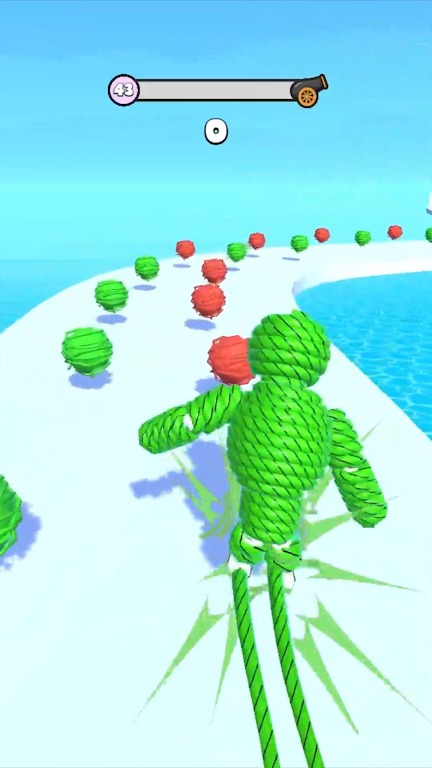 Rope-Man Run screenshot