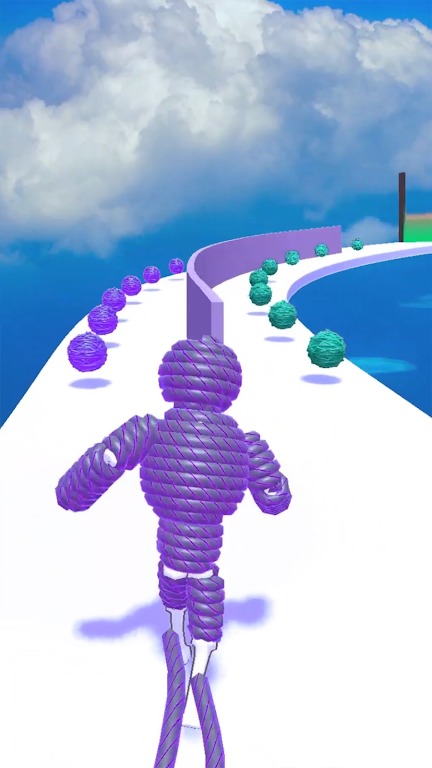 Rope-Man Run screenshot