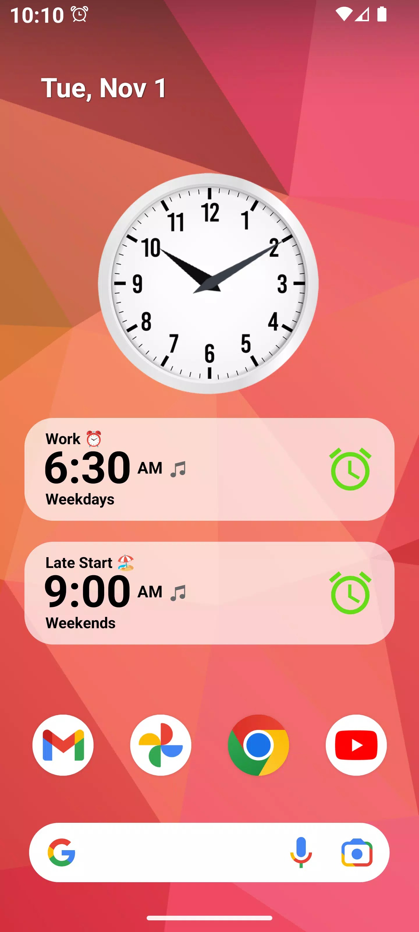 Simple Alarm Clock+Night Clock screenshot