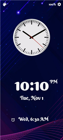 Simple Alarm Clock+Night Clock screenshot