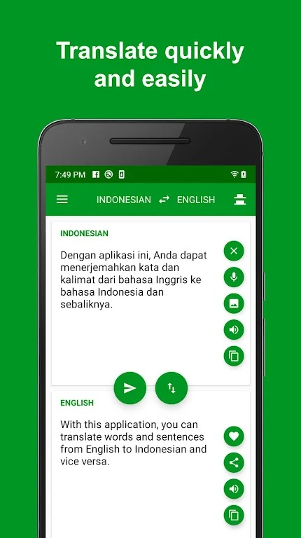 Translator Indonesian English screenshot