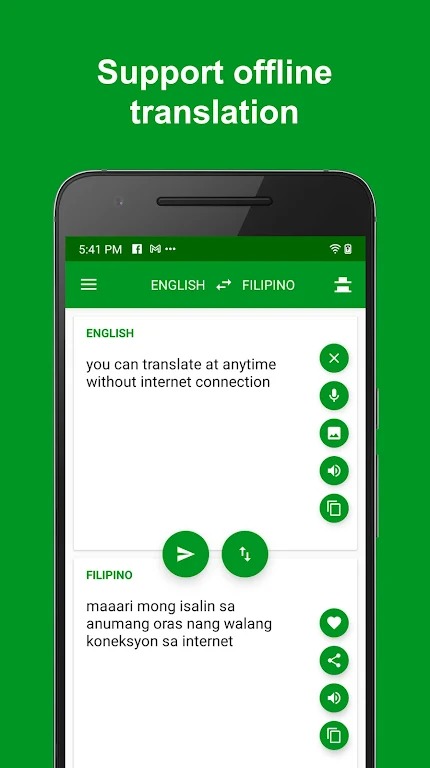 Translator Filipino English screenshot