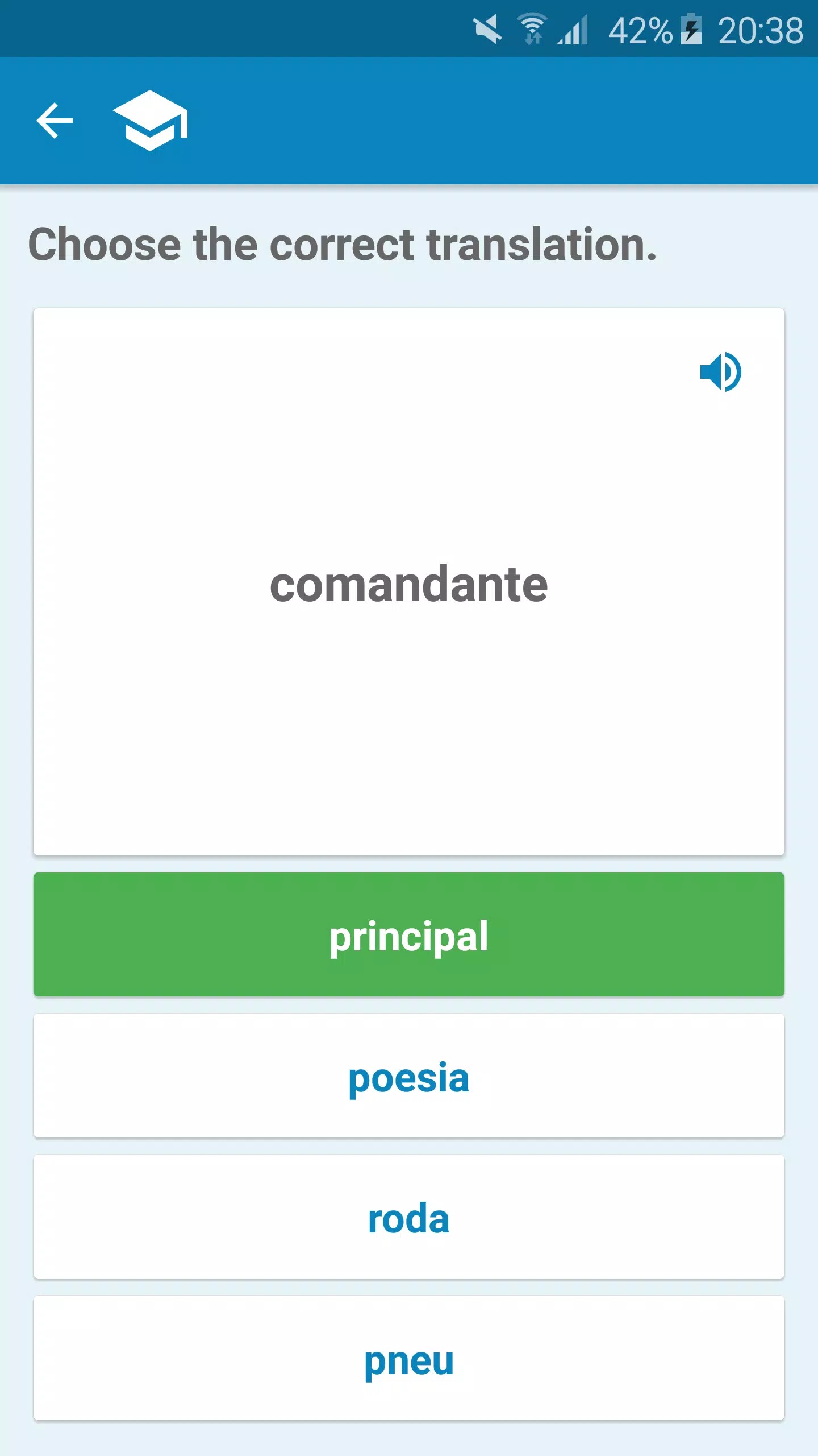 Portuguese-Spanish Dictionary screenshot