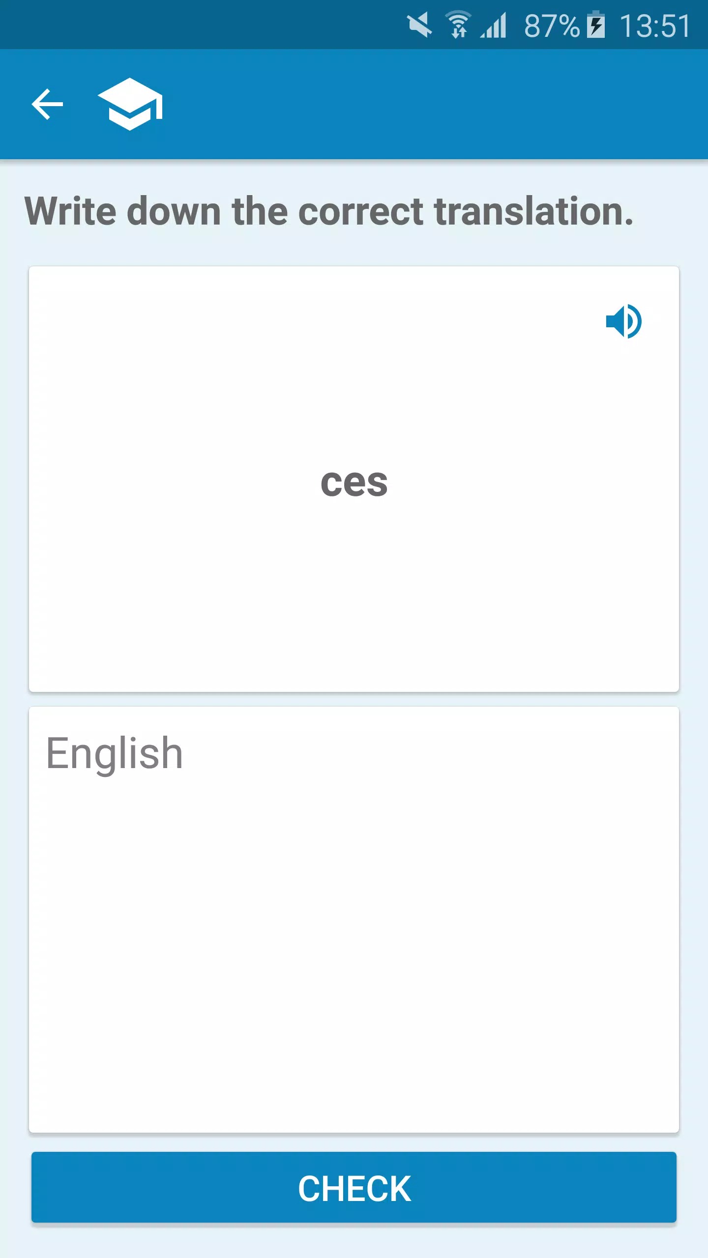 French-English Dictionary screenshot