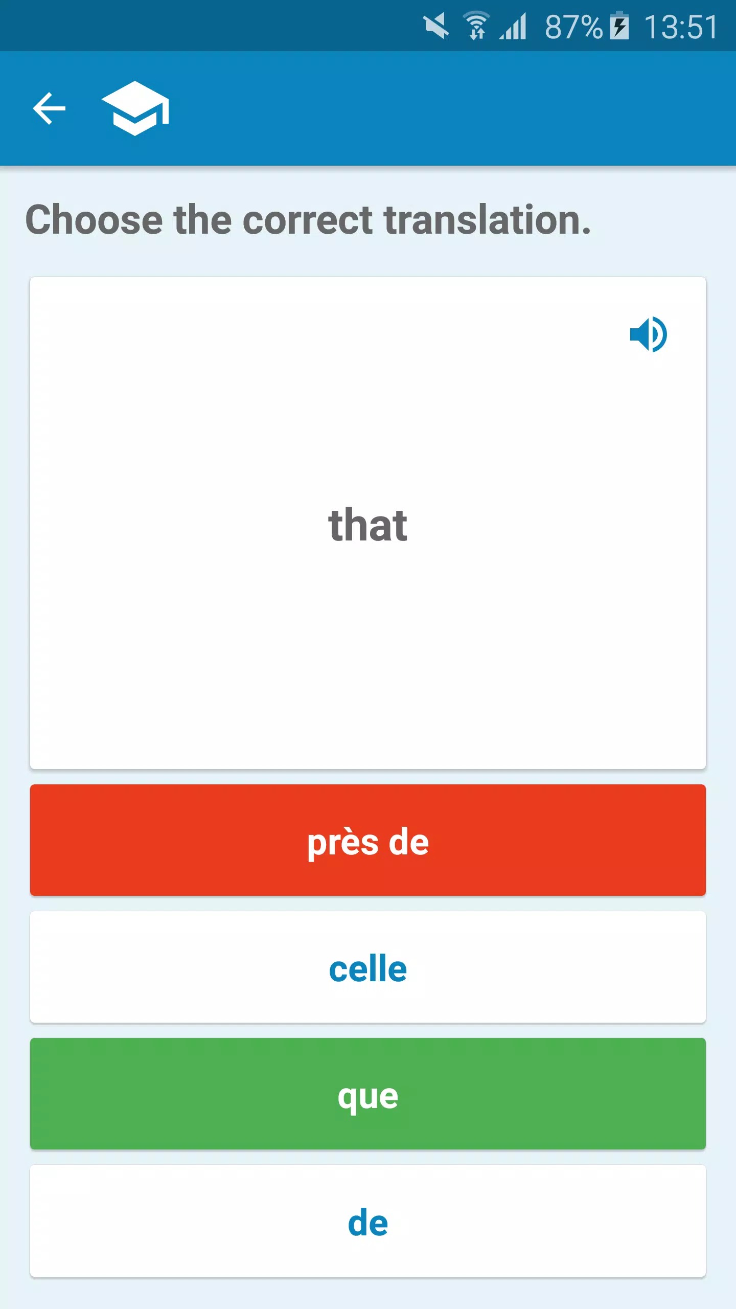 French-English Dictionary screenshot