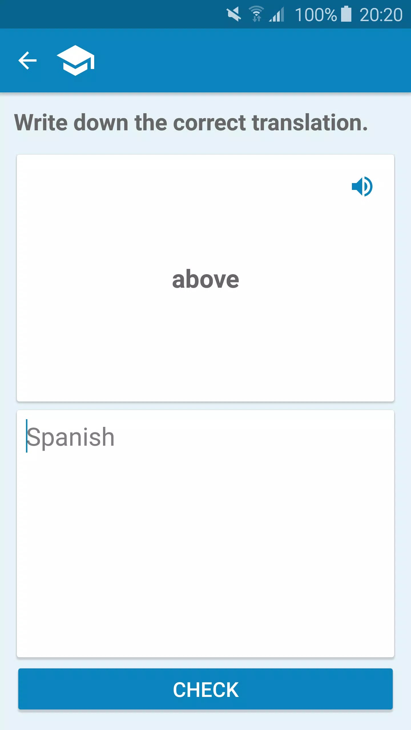 Spanish-English Dictionary screenshot