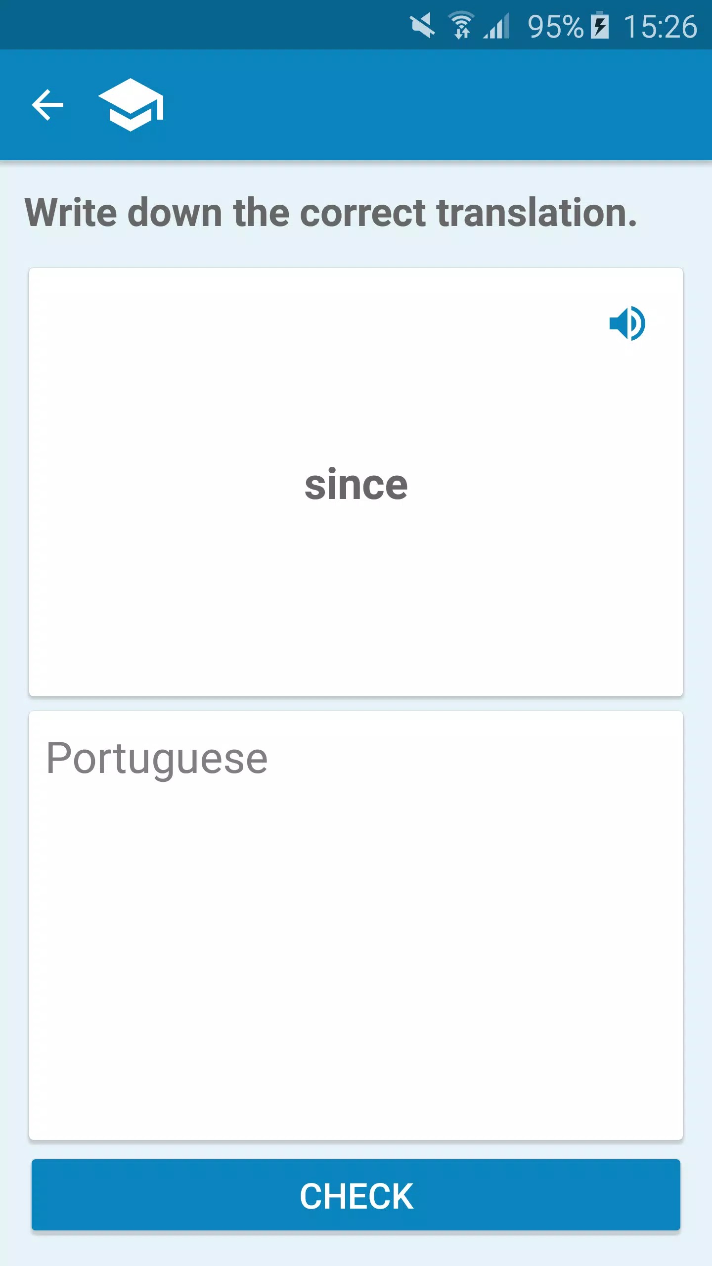 Portuguese-English Dictionary screenshot