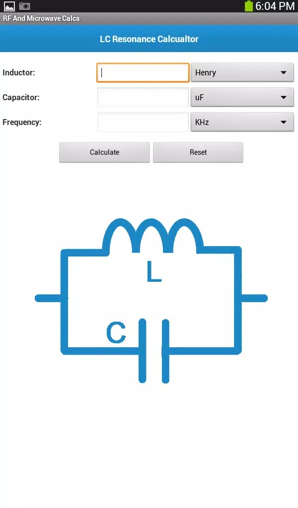 RF And Microwave Calcs screenshot