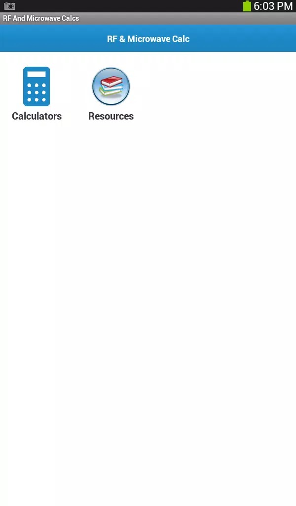 RF And Microwave Calcs screenshot