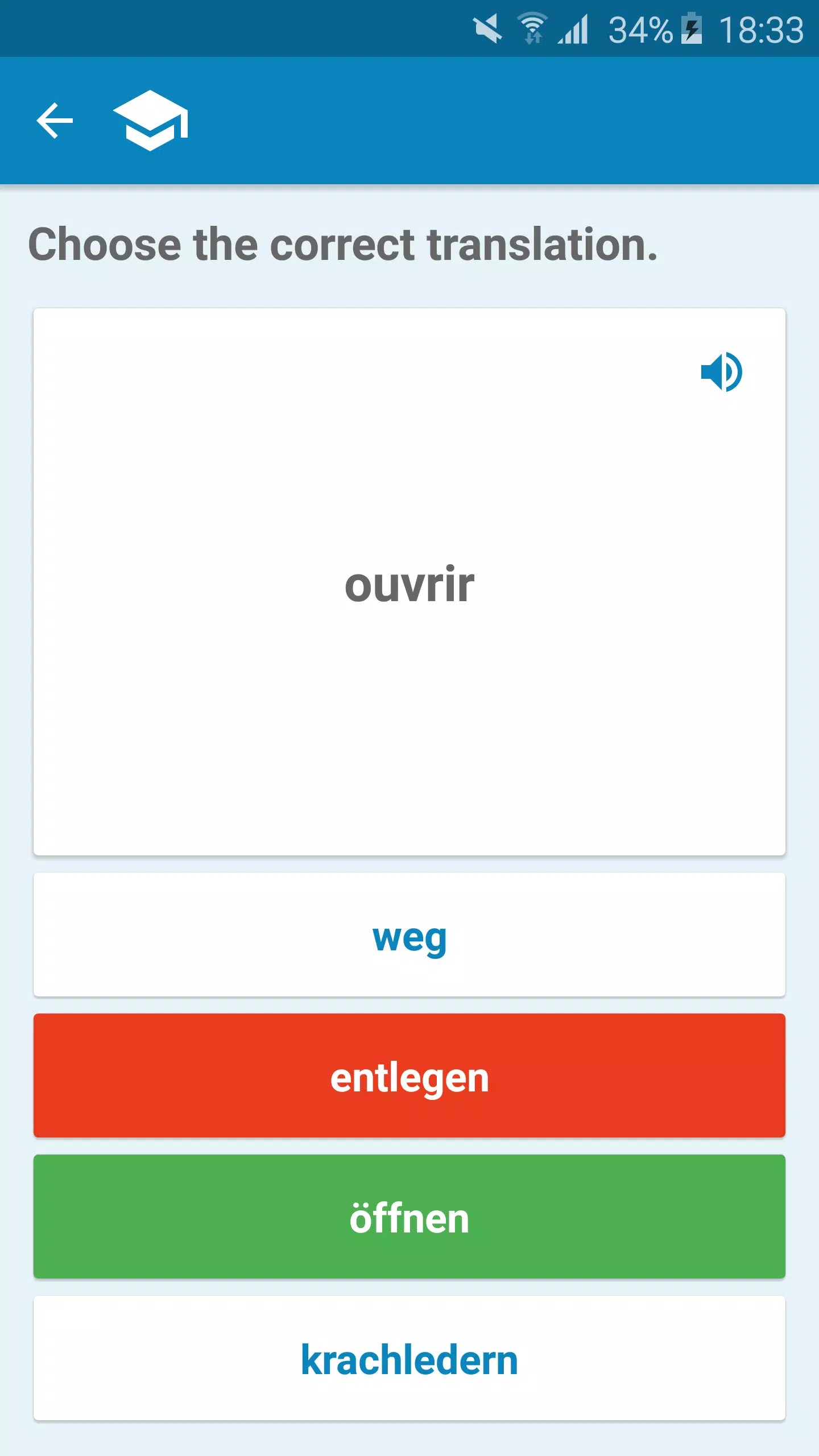 French-German Dictionary screenshot