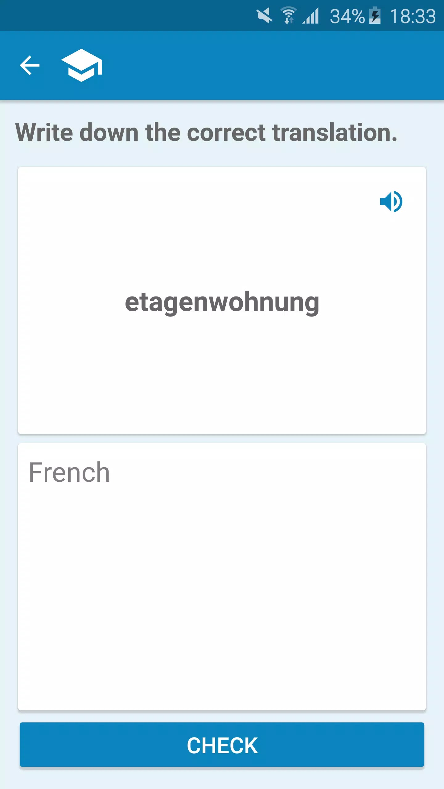 French-German Dictionary screenshot