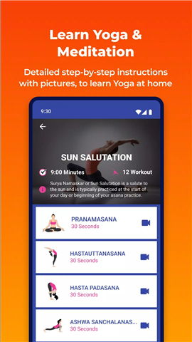 Yoga: Daily Workout+Meditation screenshot