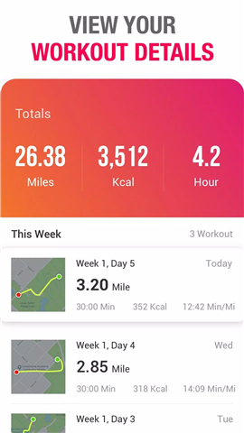 Running App - Lose Weight App screenshot