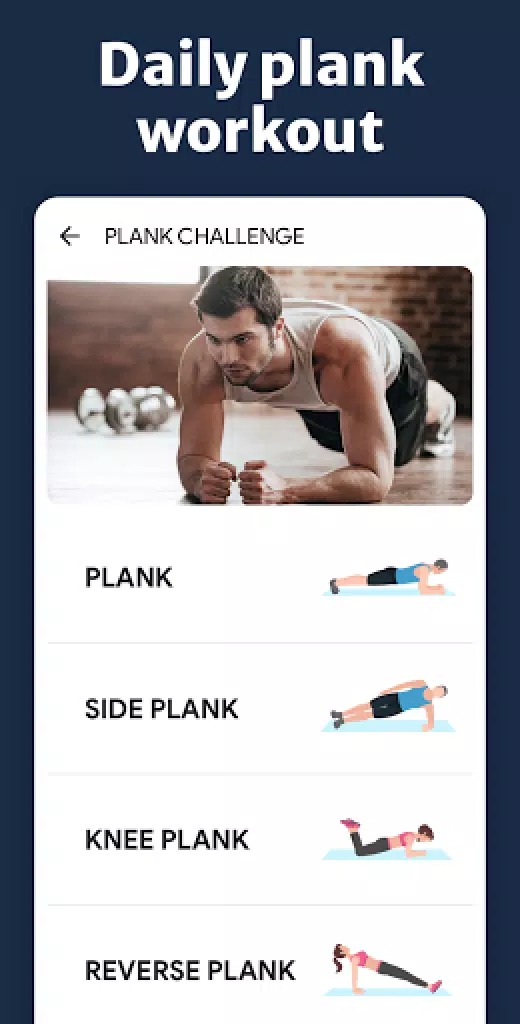 Plank Workout - Core Workout screenshot