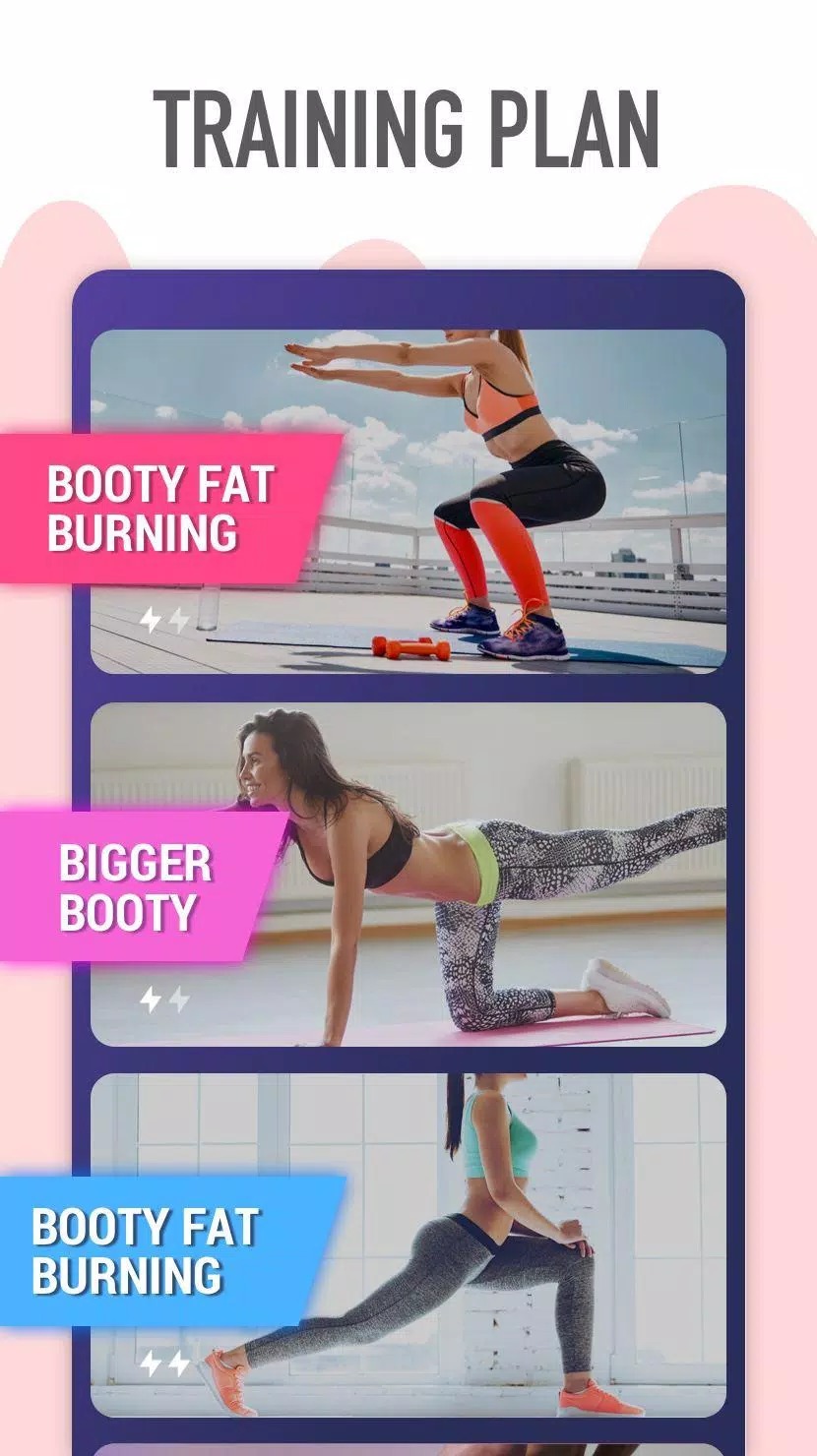 Buttocks Workout - Hips, Butt screenshot